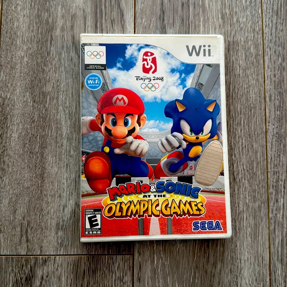 Mario And Sonic At The Olympic Games Wii video game